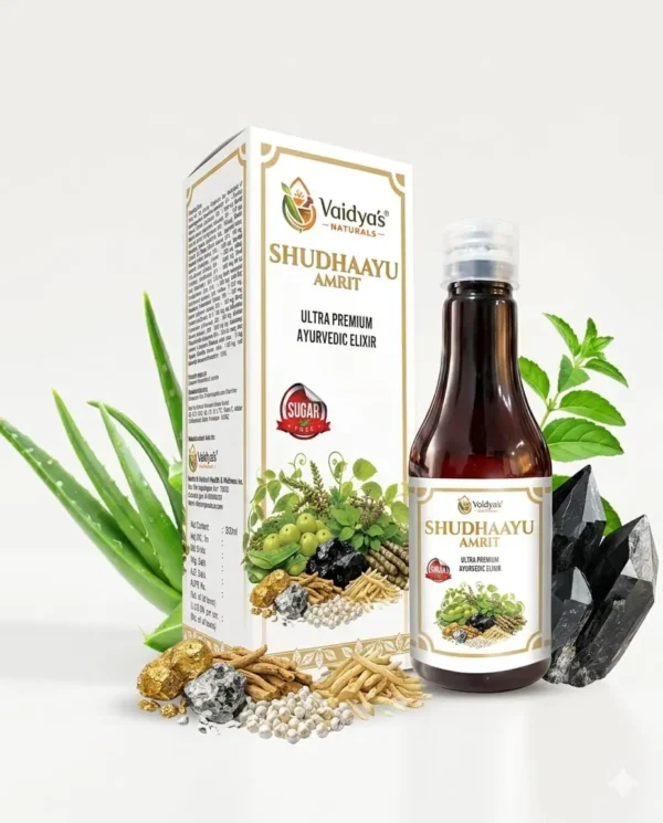 Shudhayu Amrit - An Ultra Premium Ayurvedic Elexir 300 ml