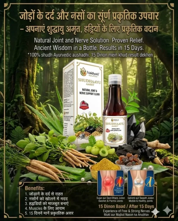 Shudhayu Amrit - An Ultra Premium Ayurvedic Elexir 300 ml