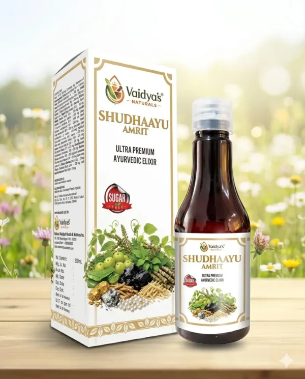 Shudhayu Amrit - An Ultra Premium Ayurvedic Elexir 300 ml