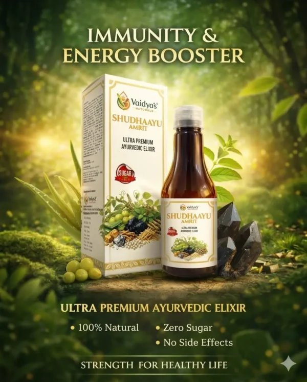 Shudhayu Amrit - An Ultra Premium Ayurvedic Elexir 300 ml